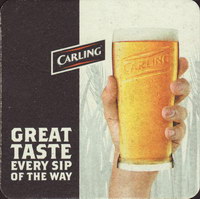 Beer coaster carling-coors-47-zadek