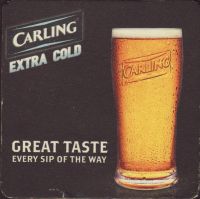 Beer coaster carling-coors-56-zadek