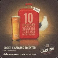 Beer coaster carling-coors-61-small