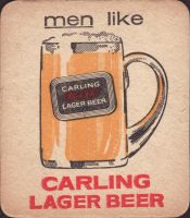 Beer coaster carling-coors-91-oboje