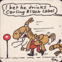 Beer coaster carling-coors-97-zadek