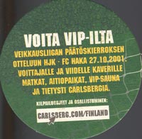 Beer coaster carlsberg-10-zadek