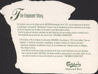 Beer coaster carlsberg-139-zadek