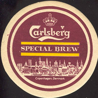 Beer coaster carlsberg-140