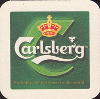 Beer coaster carlsberg-141-oboje