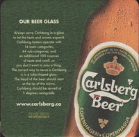 Beer coaster carlsberg-147-zadek