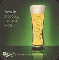 Beer coaster carlsberg-184-zadek