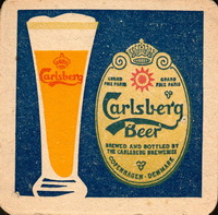 Beer coaster carlsberg-191-oboje