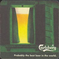 Beer coaster carlsberg-23-zadek