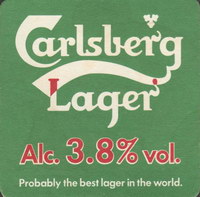 Pivní tácek carlsberg-233-zadek
