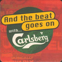 Beer coaster carlsberg-234-oboje
