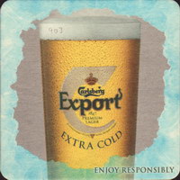 Beer coaster carlsberg-259-zadek