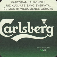 Pivní tácek carlsberg-301