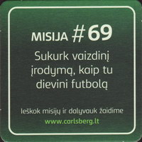 Pivní tácek carlsberg-314-zadek