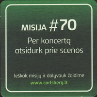 Beer coaster carlsberg-315-zadek