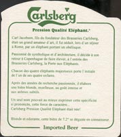 Beer coaster carlsberg-35-zadek