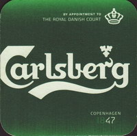 Beer coaster carlsberg-351-oboje