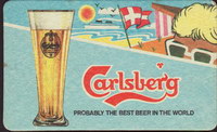 Pivní tácek carlsberg-373