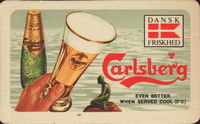 Pivní tácek carlsberg-377