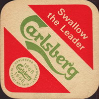 Beer coaster carlsberg-394-oboje
