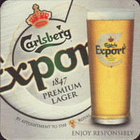 Beer coaster carlsberg-395-zadek