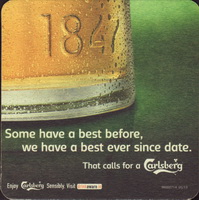 Beer coaster carlsberg-462-zadek