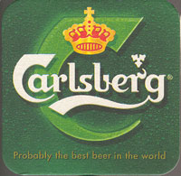 Beer coaster carlsberg-52-oboje