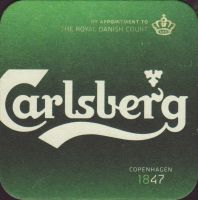 Pivní tácek carlsberg-521