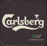Beer coaster carlsberg-523-oboje