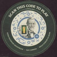 Beer coaster carlsberg-530-zadek