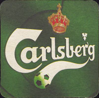 Beer coaster carlsberg-56-oboje