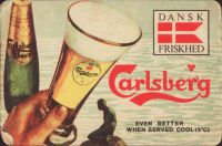 Beer coaster carlsberg-560