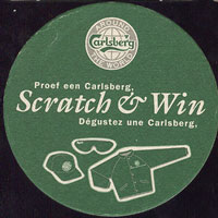 Beer coaster carlsberg-57-zadek