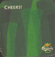 Beer coaster carlsberg-60-zadek