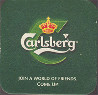 Beer coaster carlsberg-60