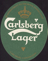 Beer coaster carlsberg-65-oboje