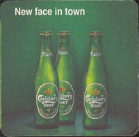 Beer coaster carlsberg-73-zadek