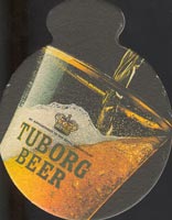 Beer coaster carlsberg-90-zadek