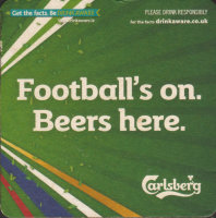 Beer coaster carlsberg-911-zadek