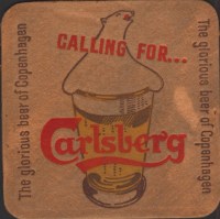 Pivní tácek carlsberg-933