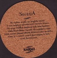 Beer coaster carlsberg-polska-34-zadek-small