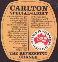 Beer coaster carlton-113-zadek