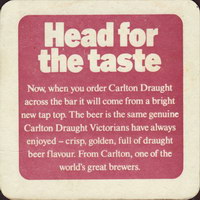 Beer coaster carlton-71-zadek