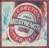 Beer coaster carlton-82