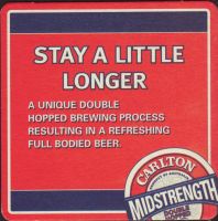 Beer coaster carlton-93-zadek