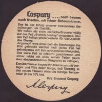 Beer coaster casparybrau-4-zadek