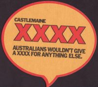 Beer coaster castlemaine-96