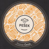 Beer coaster cerna-1