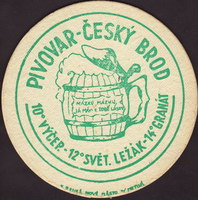 Beer coaster cesky-brod-1