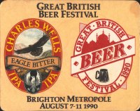 Beer coaster charles-wells-86-small